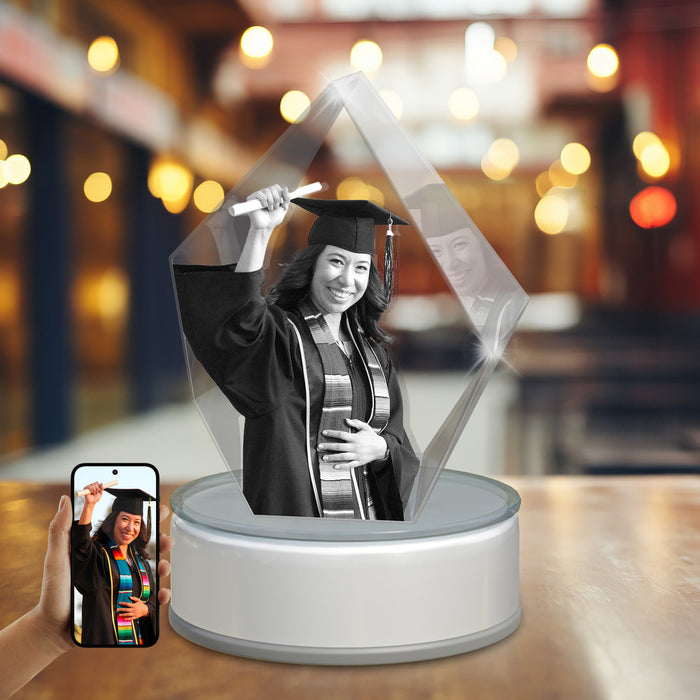 Graduation 3D Crystal Prestige