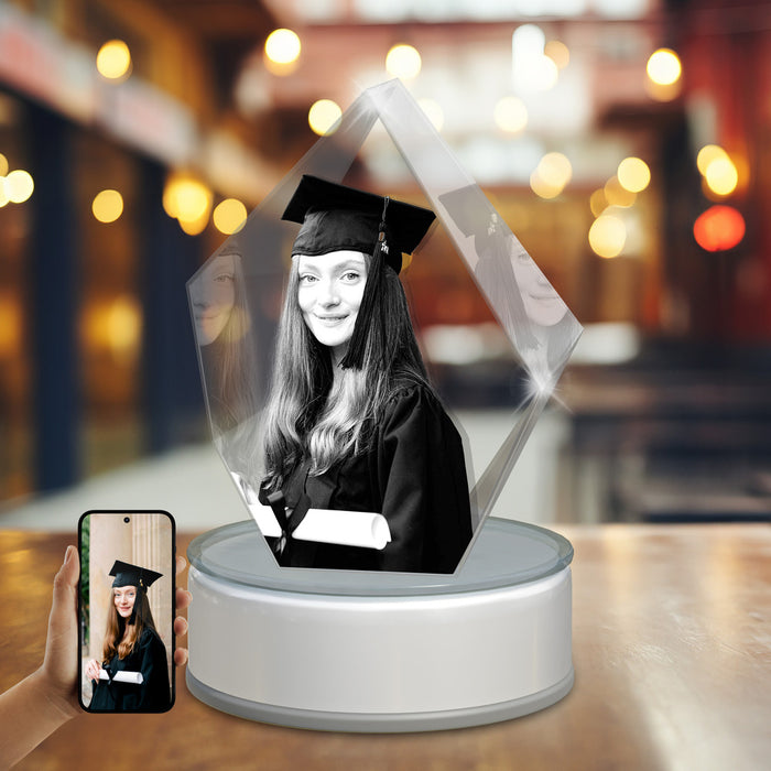 Graduation 3D Crystal Prestige