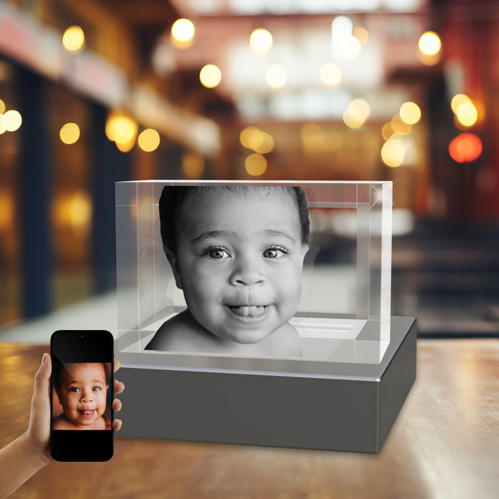 Child 3D Crystal Rectangle Landscape