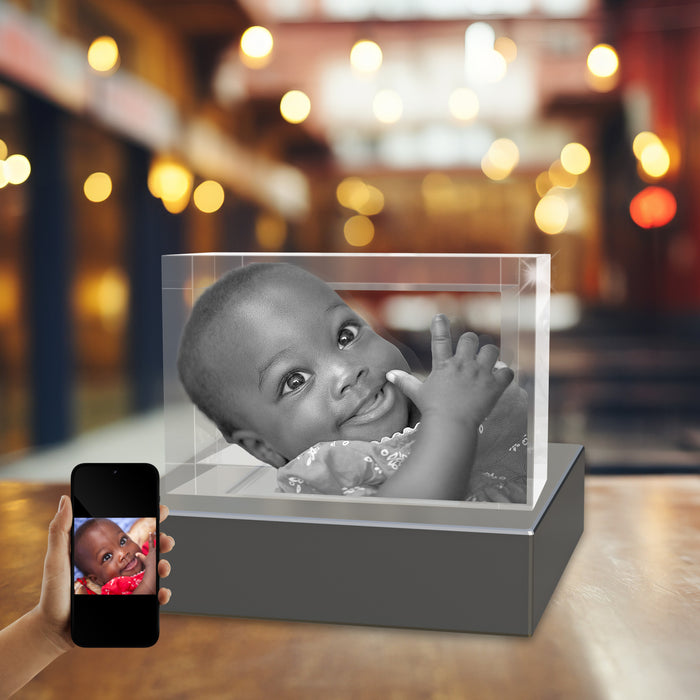 Child 3D Crystal Rectangle Landscape