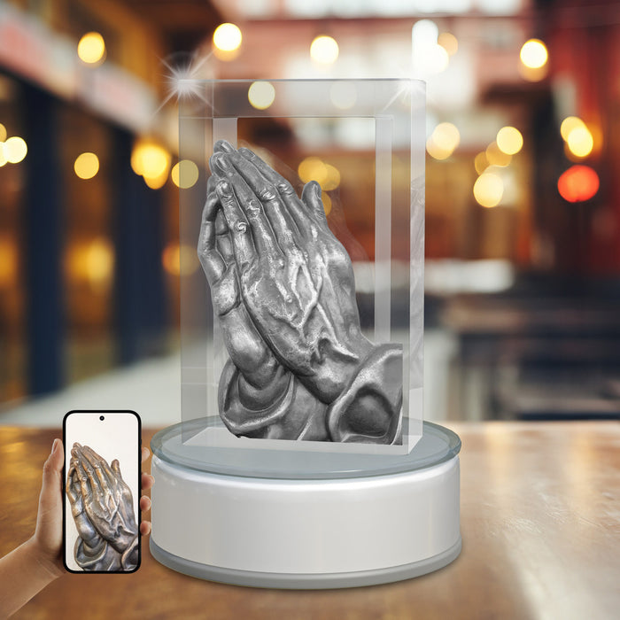 Religious Designs 3D Crystal Rectangle Portrait Tower