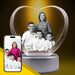 Capture Everlasting Love with Our 3D Crystal Heart